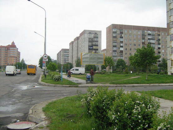 Фото рекламної площини за адресою вул. Л.Українки ст. А