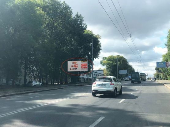 Фото рекламной плоскости по адресу Львівське шосе,55(до ринку) Фото рекламной плоскости по адресу Львівське шосе,55(до ринку)
