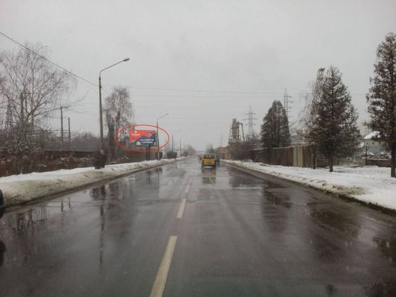 Фото рекламної площини за адресою Луганська к9