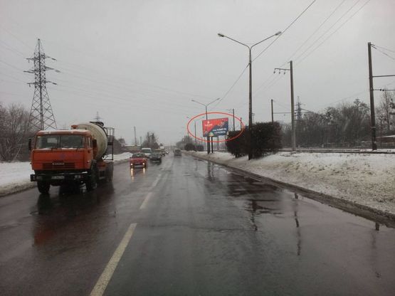 Фото рекламной плоскости по адресу Луганська к6
