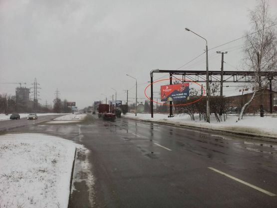 Фото рекламной плоскости по адресу Луганська -Козельницька к3 Фото рекламной плоскости по адресу Луганська -Козельницька к3