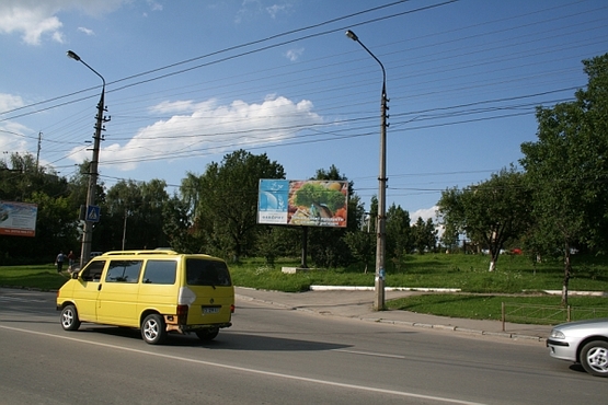 Фото рекламной плоскости по адресу Руська вул. - Фастівська вул. Фото рекламной плоскости по адресу Руська вул. - Фастівська вул.