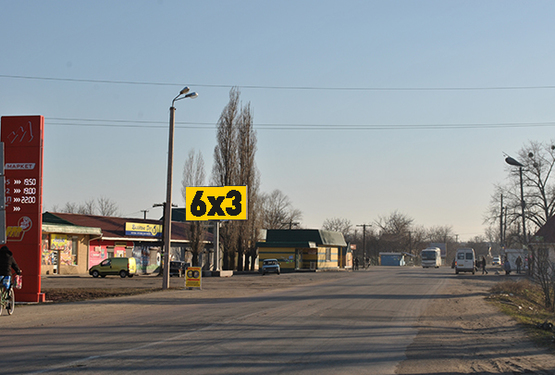 Фото рекламной плоскости по адресу Совхоз
