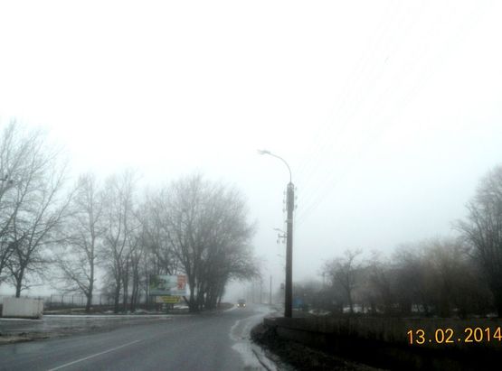 Фото рекламной плоскости по адресу вул. Інтернаціональна, 2А, дамба, перед вул.Павлова, сторона Б