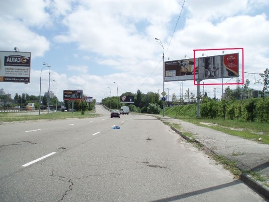 Фото рекламної площини за адресою Борщаговская ул. (выезд на Воздухофлотс.мост) Фото рекламної площини за адресою Борщаговская ул. (выезд на Воздухофлотс.мост)