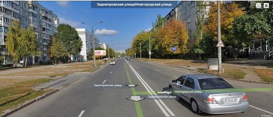 Фото рекламної площини за адресою Заднепровская, 20 - ж/д переезд Фото рекламної площини за адресою Заднепровская, 20 - ж/д переезд