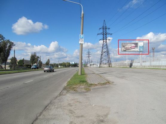 Фото рекламної площини за адресою Набережная-АвтоЗАЗ