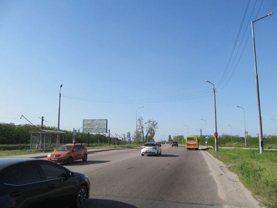 Фото рекламної площини за адресою о. Хортица_ул. Сечи_остановка