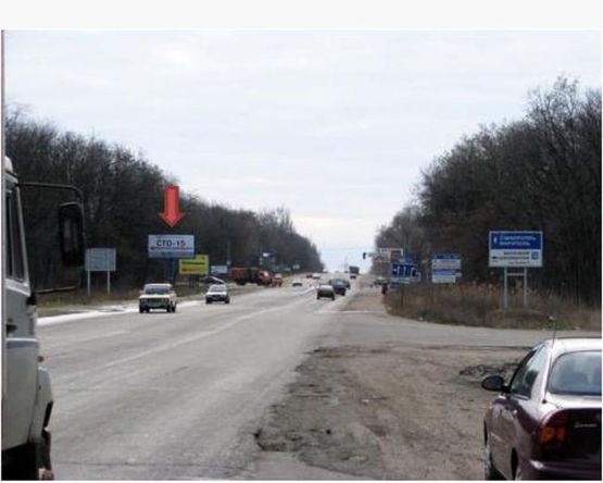 Фото рекламної площини за адресою Симферопольская тр._Базовая