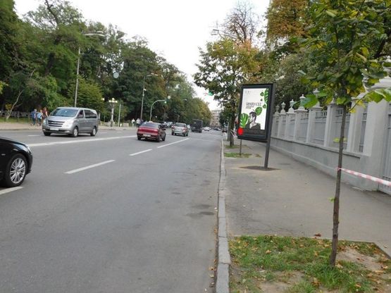 Фото рекламної площини за адресою Грушевского Михаила ул. 22 Фото рекламної площини за адресою Грушевского Михаила ул. 22