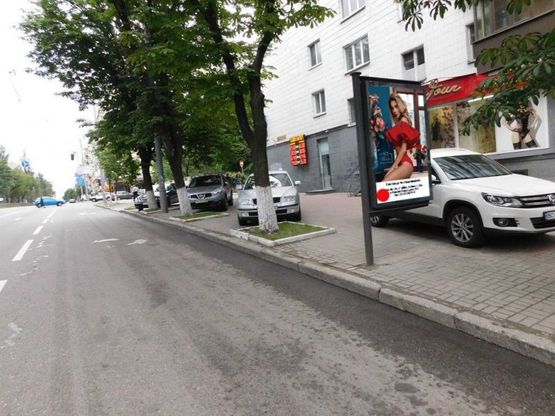 Фото рекламної площини за адресою Леси Украинки бульв. 22