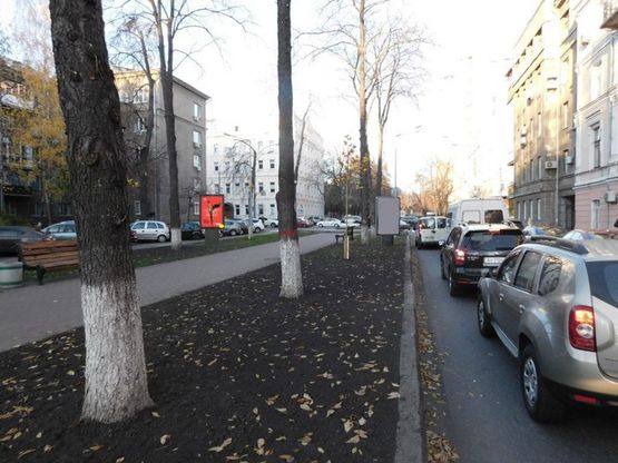 Фото рекламной плоскости по адресу Липская ул.  7/22, бульварная часть