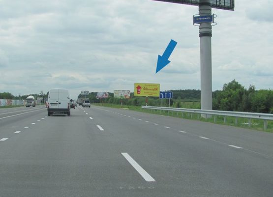 Фото рекламної площини за адресою Житомирская трасса, км 26+975 право, на выезде из с. Мила Фото рекламної площини за адресою Житомирская трасса, км 26+975 право, на выезде из с. Мила