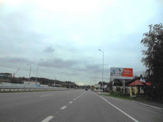 Фото рекламної площини за адресою Новообухівська траса, біля ресторану "Трипілля", км 26+900 право