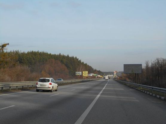 Фото рекламной плоскости по адресу с. Капітанівка, траса М-06 Київ-Чоп (Житомир), км 23+220 ліво