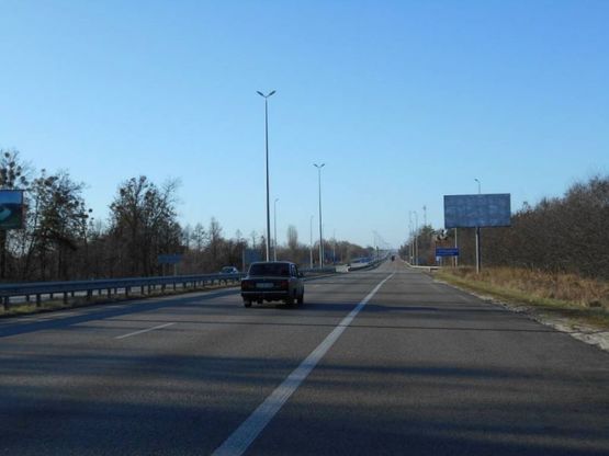 Фото рекламної площини за адресою с. Гурівщина, траса М-06 Київ-Чоп (Житомир), км 30+350 право