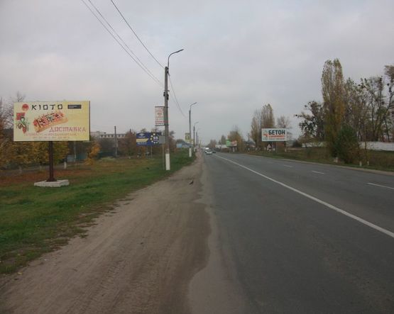 Фото рекламної площини за адресою вул. Декабристів, 63, після АЗС GLUSCO