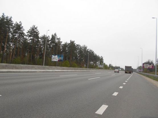 Фото рекламной плоскости по адресу с. Віта-Поштова, траса М-05 Київ-Одеса, км 22+365 ліво
