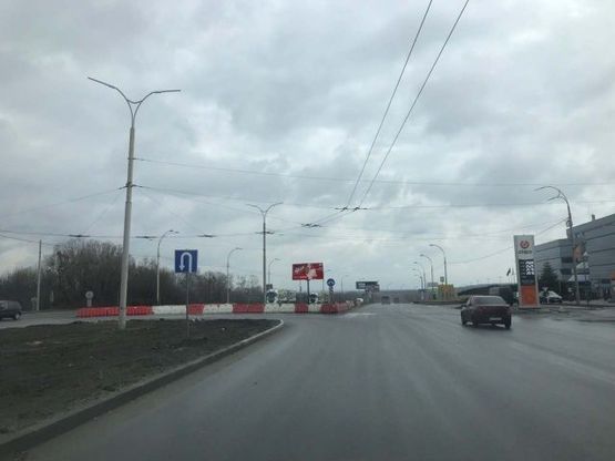 Фото рекламной плоскости по адресу Заболотного ул., 158 (200 м. до АЗС ОККО, направление к "Авторынку")