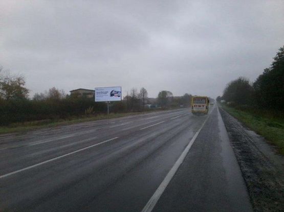 Фото рекламной плоскости по адресу Трасса Шегини - Львов, 6 км. до Львова