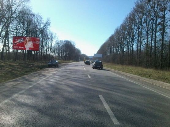 Фото рекламної площини за адресою Трасса Тернополь-Львов, (въезд из Львова) 1100 м. от Галицькой ул.