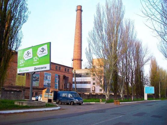 Фото рекламной плоскости по адресу Героев Чернобыля ул., 34