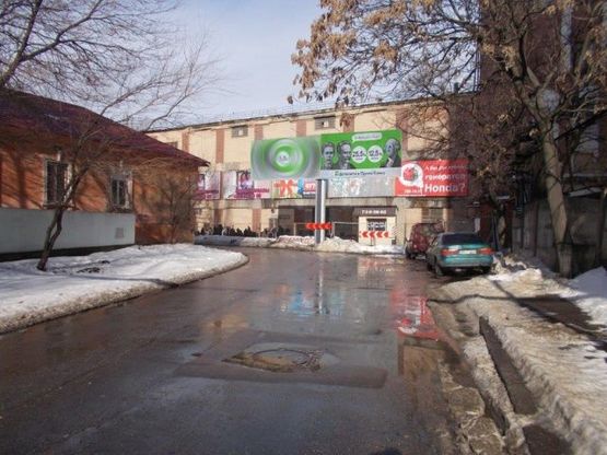 Фото рекламной плоскости по адресу Черноморского казачества ул. - Газовый пер. (правый)