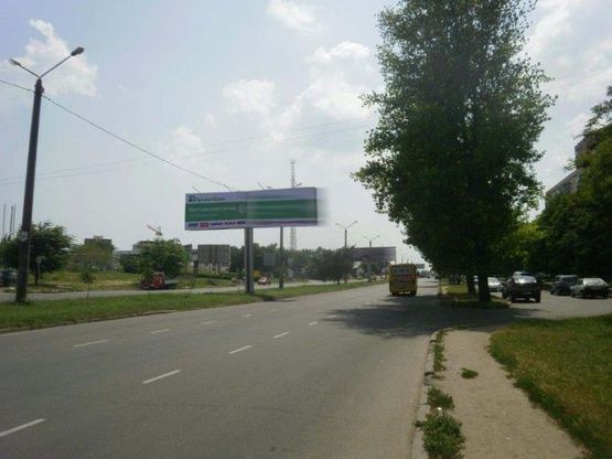 Фото рекламной плоскости по адресу Палия, 25 - Марсельская ул. (в центр, левый)