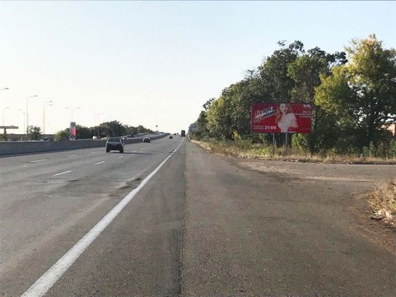 Фото рекламной плоскости по адресу Киевское шоссе, с. Большая Балка, АЗС "Shell", 3 км. до Одессы