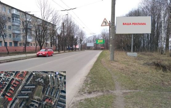 Фото рекламной плоскости по адресу вул. Слівенська