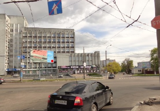 Фото рекламної площини за адресою Победы, пр., 139 Фото рекламної площини за адресою Победы, пр., 139