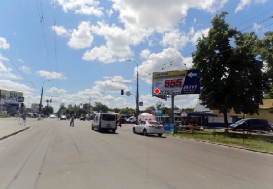 Фото рекламной плоскости по адресу Ивана Мазепы ул. - Музыкальная ул.