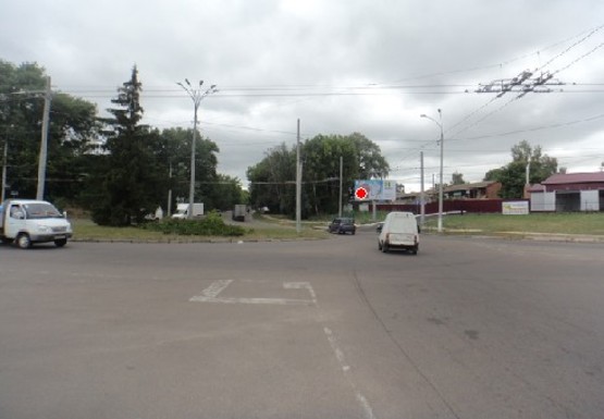 Фото рекламной плоскости по адресу Казацкая ул. - Любечская ул. - Борисенко ул., из центра Фото рекламной плоскости по адресу Казацкая ул. - Любечская ул. - Борисенко ул., из центра