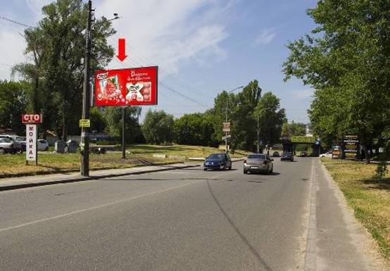 Фото рекламной плоскости по адресу Отрадный пр., 107, из центра