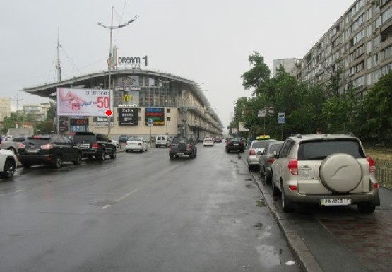 Фото рекламної площини за адресою Оболонский пр. - Маршала Тимошенко ул.