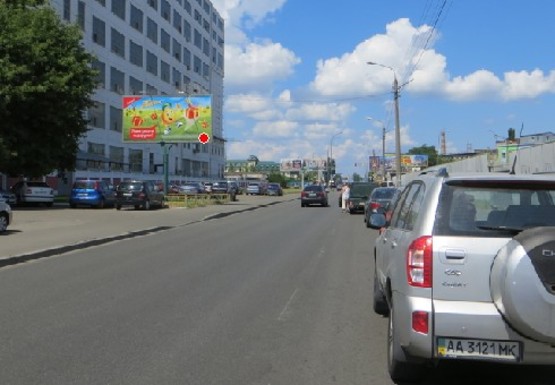 Фото рекламної площини за адресою Межигорская ул. (м. Т. Шевченко)