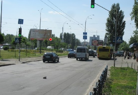 Фото рекламной плоскости по адресу Героев Днепра ул., 6
