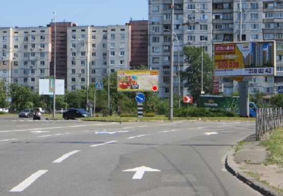 Фото рекламної площини за адресою Героев Днепра ул., 9