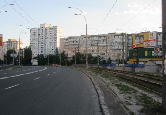 Фото рекламной плоскости по адресу Героев Днепра ул., 31а Фото рекламной плоскости по адресу Героев Днепра ул., 31а