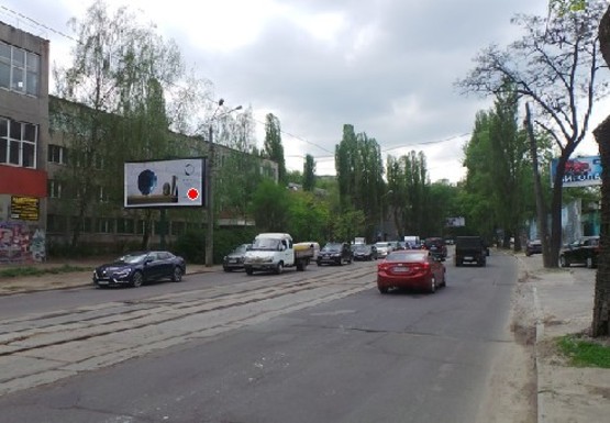 Фото рекламной плоскости по адресу Глубочицкая ул., Швейная фабрика "Дана"