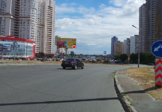 Фото рекламної площини за адресою Григоренко Петра пр., м. Позняки