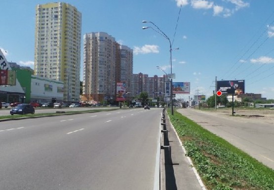 Фото рекламной плоскости по адресу Саперно-Cлободская ул. (5), поворот на Саперно-Слободской пер.