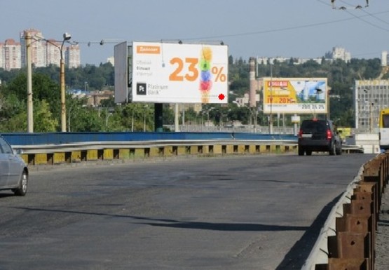 Фото рекламной плоскости по адресу Науки пр. - Голосеевская ул. (400м до  Московской пл.)