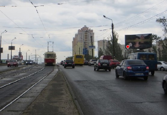Фото рекламной плоскости по адресу Броварской пр. - Новороссийская пл.