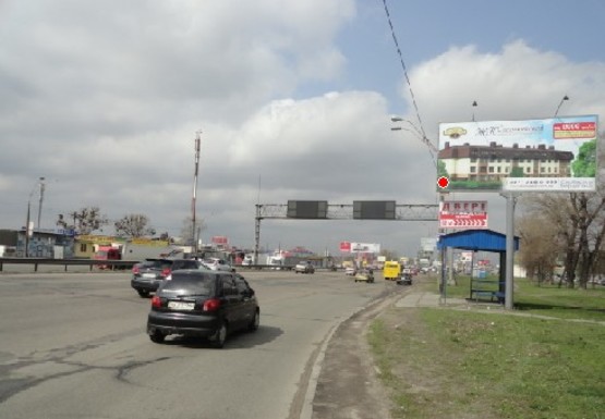 Фото рекламной плоскости по адресу Кольцевая Дорога - Зодчих ул.