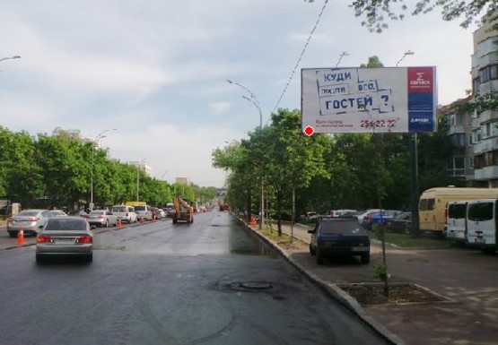 Фото рекламної площини за адресою Васильковская ул., 53а