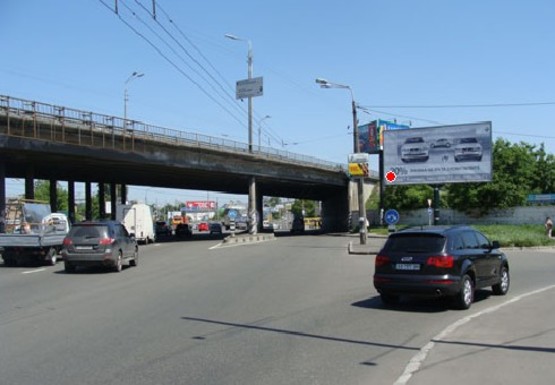 Фото рекламної площини за адресою Телиги ул. - ул. Терехина, на разделителе