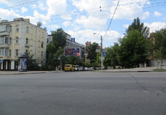 Фото рекламной плоскости по адресу Большая Васильковская ул. - Ковпака ул. Фото рекламной плоскости по адресу Большая Васильковская ул. - Ковпака ул.