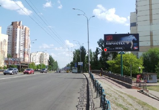 Фото рекламної площини за адресою Героев Сталинграда пр., 27