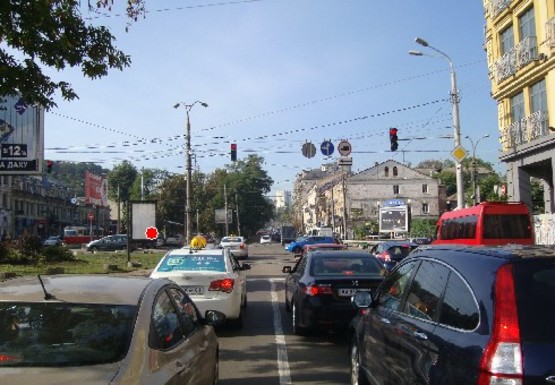 Фото рекламної площини за адресою Нижний Вал ул. - Константиновская ул.